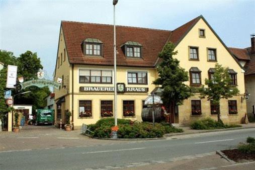 Brauerei Gasthof Kraus Hirschaid Ngoại thất bức ảnh
