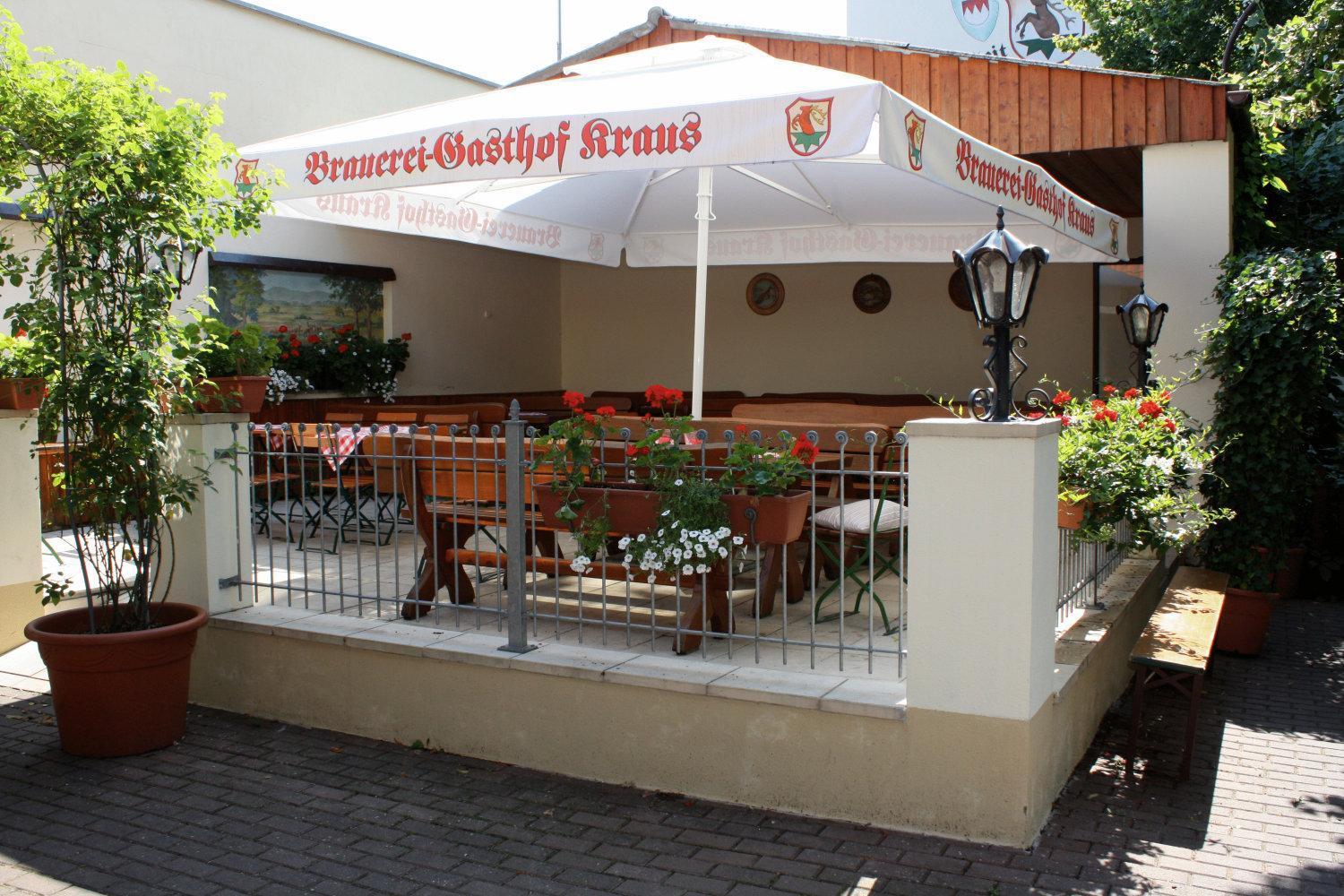 Brauerei Gasthof Kraus Hirschaid Ngoại thất bức ảnh